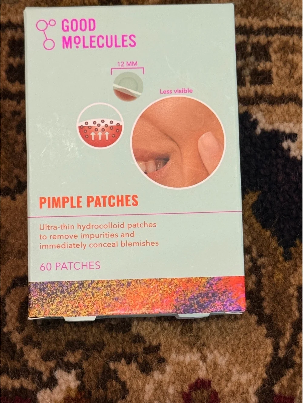 Good Molecules Pimple Patches Ultra-thin Hydrocolloid Acne Patch 60 Count